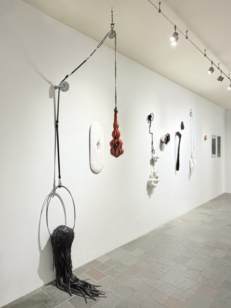 L'Ombre du corps, 2026. Procédés mixtes. Galerie Le Trécarré, N-É. Photo C Patenaude