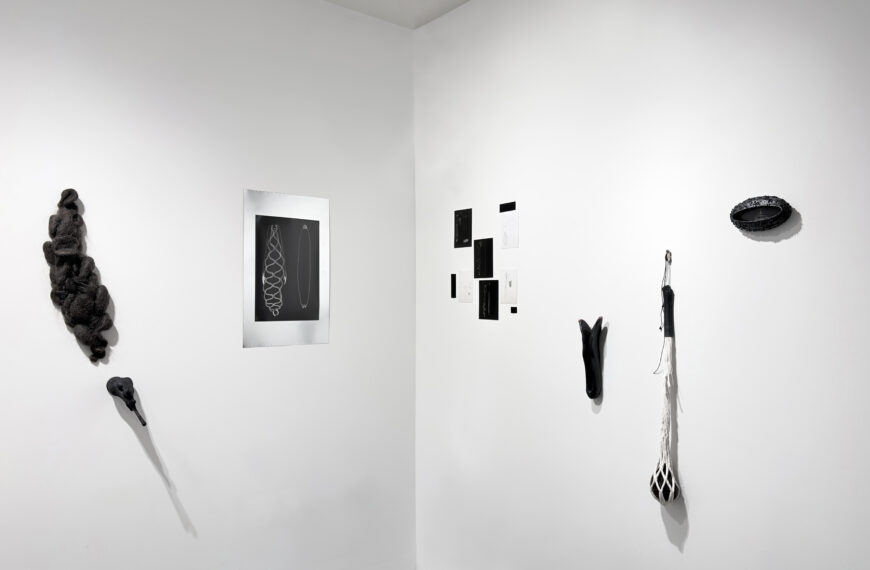 L'Ombre du corps, 2026. Procédés mixtes. Galerie Le Trécarré, N-É. Photo C Patenaude